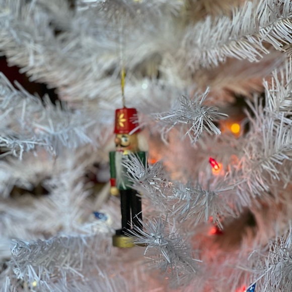 Vintage Nutcracker Wooden Christmas Ornament - Picture 2 of 5